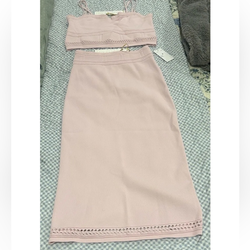 NWT House of Harlow 1960 2-Piece Dress